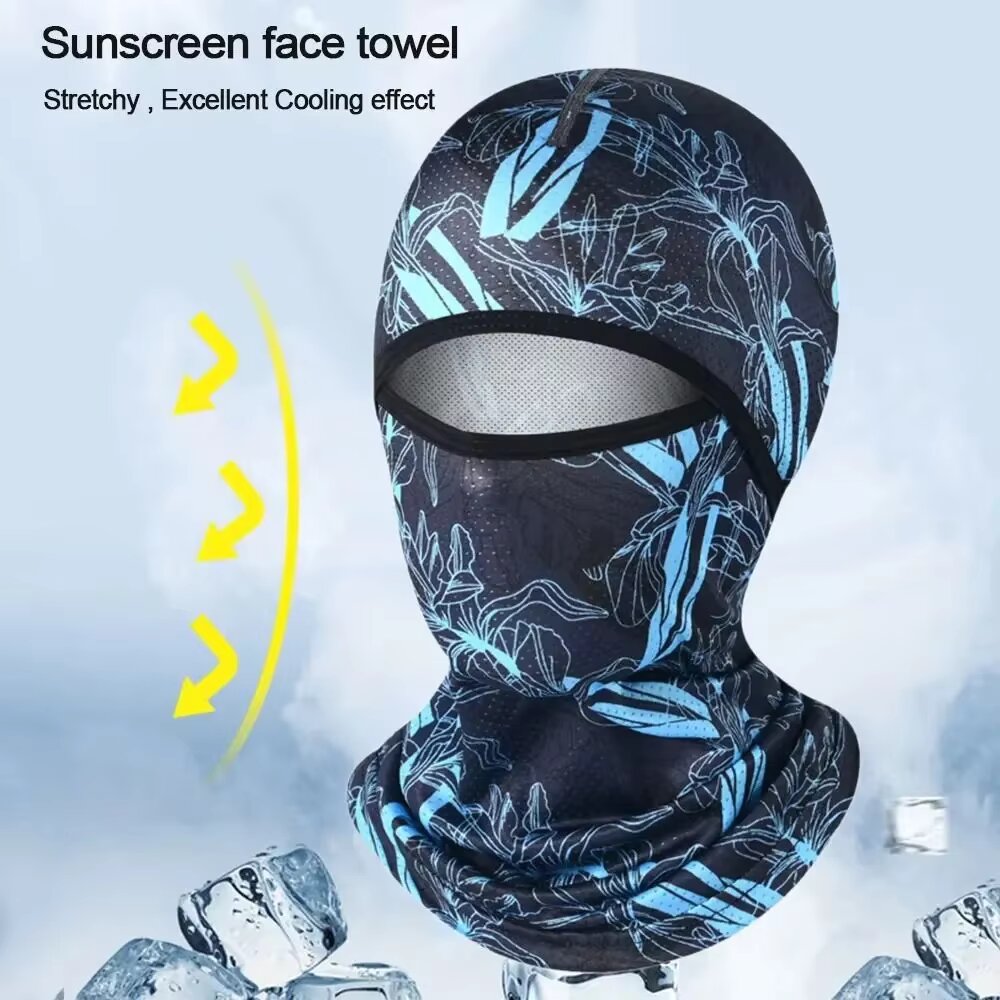 قناع وجه صيفي منعش من الحرير ا - مراجعة Wool Balaclava Knit وسعره